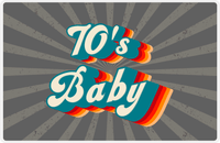 Thumbnail for Retro Placemat - 70's Baby -  View
