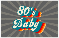 Thumbnail for Retro Placemat - 80's Baby -  View