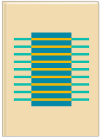 Thumbnail for Personalized Retro Rectangle Journal - Front View