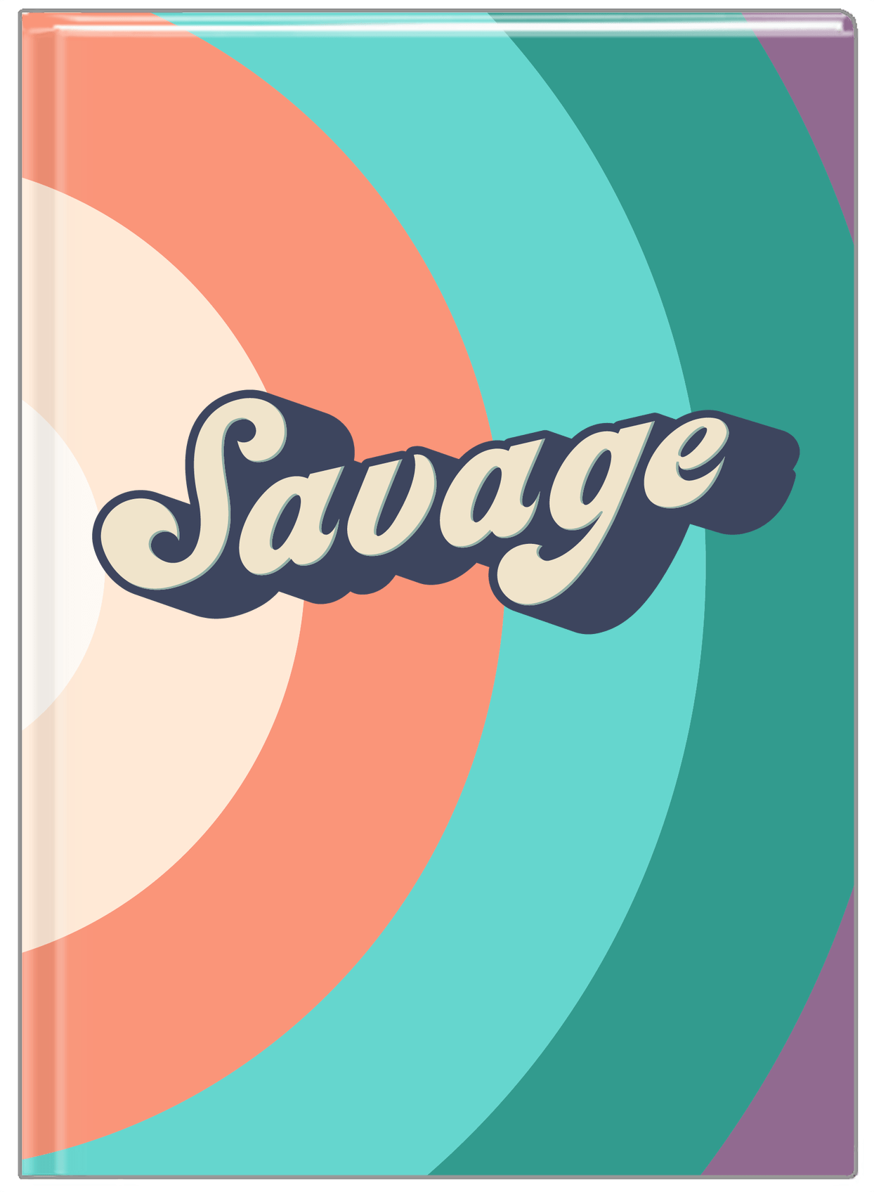 Retro Savage Journal - Front View
