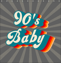 Thumbnail for Retro Shower Curtain - 90s Baby - Decorate View