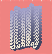 Thumbnail for Retro Sunday Shower Curtain - Decorate View
