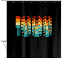 Thumbnail for Retro Shower Curtain - 1989 - Hanging View