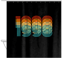 Thumbnail for Retro Shower Curtain - 1998 - Hanging View