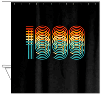 Thumbnail for Retro Shower Curtain - 1999 - Hanging View