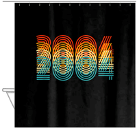 Thumbnail for Retro Shower Curtain - 2004 - Hanging View