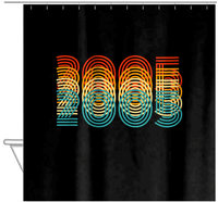 Thumbnail for Retro Shower Curtain - 2005 - Hanging View