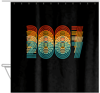 Thumbnail for Retro Shower Curtain - 2007 - Hanging View