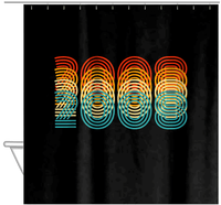 Thumbnail for Retro Shower Curtain - 2008 - Hanging View