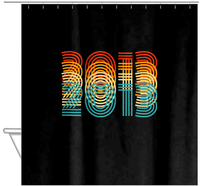 Thumbnail for Retro Shower Curtain - 2013 - Hanging View