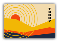 Thumbnail for Personalized Retro Sunset Canvas Wrap & Photo Print - Front View