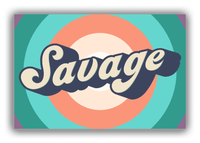 Thumbnail for Retro Savage Canvas Wrap & Photo Print - Front View