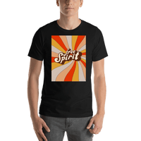 Thumbnail for Retro T-Shirt - Black - Free Spirit - Shirt View