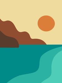 Thumbnail for Retro T-Shirt - Black - The Great Outdoors - Decorate View