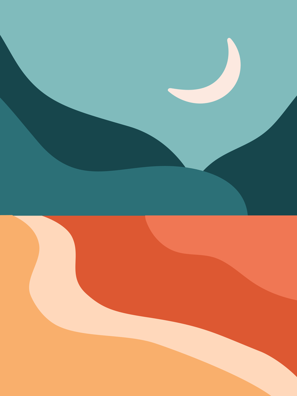 Retro T-Shirt - Black - The Great Outdoors - Decorate View