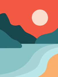 Thumbnail for Retro T-Shirt - Black - The Great Outdoors - Decorate View