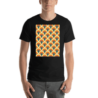 Thumbnail for Retro T-Shirt - Black - Arches - Shirt View