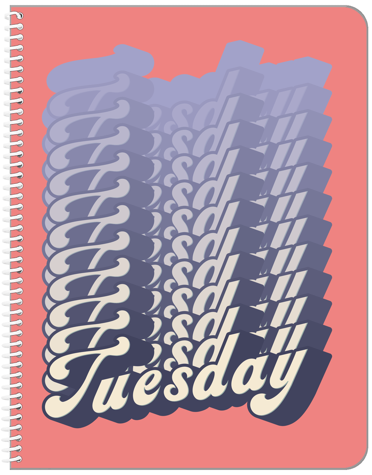 Retro Tuesday Notebook - Front View