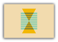 Thumbnail for Retro Triangles Canvas Wrap & Photo Print - Front View