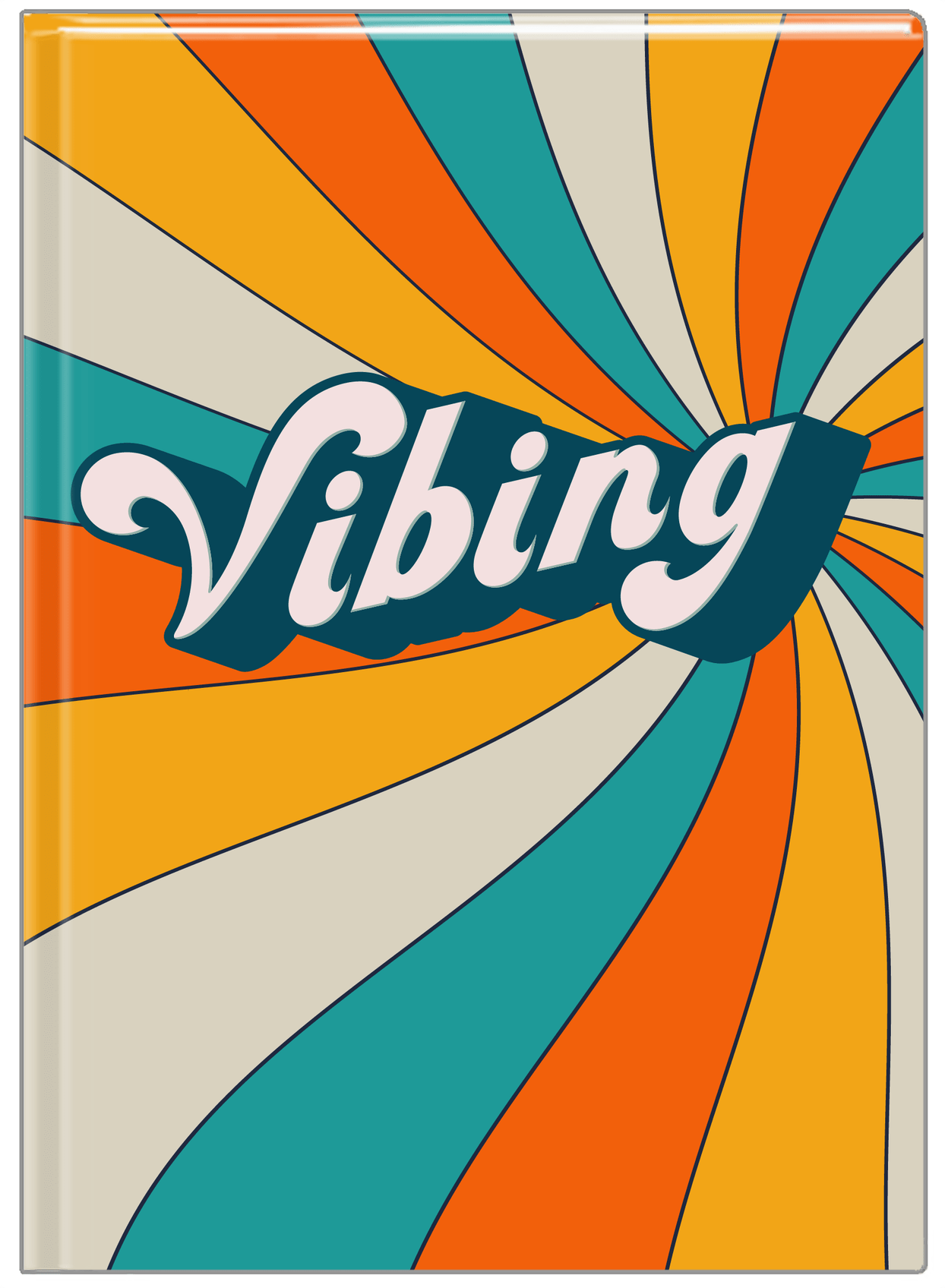 Retro Vibing Journal - Front View