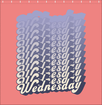 Thumbnail for Retro Wednesday Shower Curtain - Decorate View