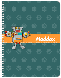 Thumbnail for Personalized Robots Notebook V - Robot Gears VII - Front View