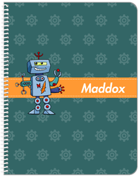 Thumbnail for Personalized Robots Notebook V - Robot Gears IX - Front View