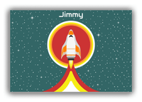 Thumbnail for Personalized Rocket Ships Canvas Wrap & Photo Print X - Rocket Ship I - Front View