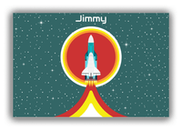 Thumbnail for Personalized Rocket Ships Canvas Wrap & Photo Print X - Rocket Ship III - Front View