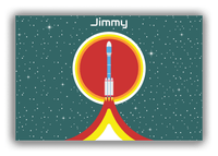 Thumbnail for Personalized Rocket Ships Canvas Wrap & Photo Print X - Rocket Ship V - Front View