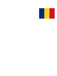Thumbnail for Romania Flag T-Shirt - White - Decorate View