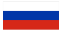 Thumbnail for Russia Flag Beach Towel - Front View