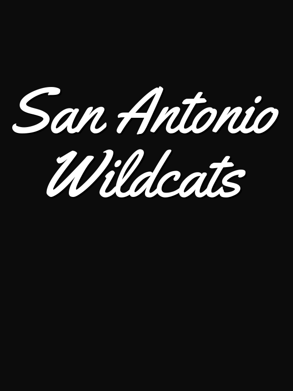 Personalized San Antonio T-Shirt - Black - Decorate View