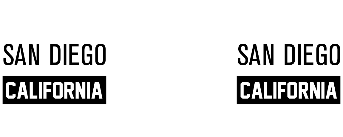 Personalized San Diego California Water Bottle (30 oz) - Graphic View