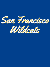 Thumbnail for Personalized San Francisco T-Shirt - Blue - Decorate View