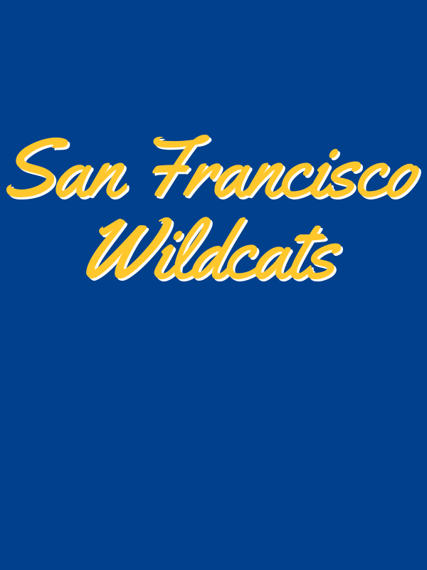 Personalized San Francisco T-Shirt - Blue - Decorate View