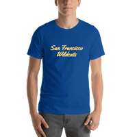 Thumbnail for Personalized San Francisco T-Shirt - Blue - Shirt View