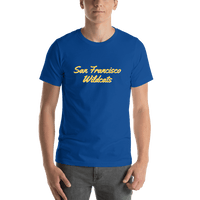 Thumbnail for Personalized San Francisco T-Shirt - Blue - Shirt View