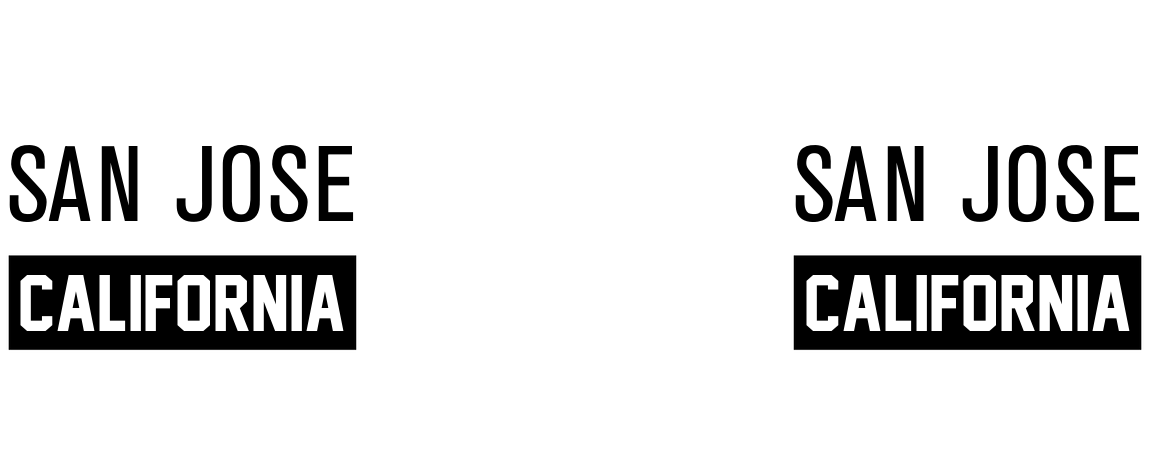 Personalized San Jose California Water Bottle (30 oz) - Graphic View