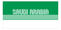 Thumbnail for Personalized Saudi Arabia Beach Towel - Front View
