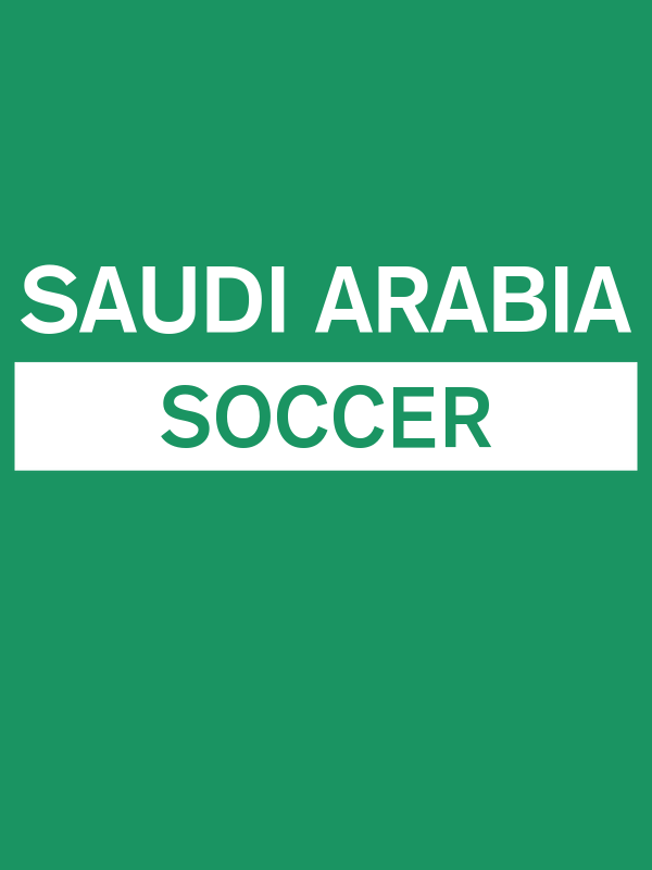 Saudi Arabia Soccer T-Shirt - Green - Decorate View