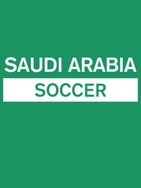 Thumbnail for Saudi Arabia Soccer T-Shirt - Green - Decorate View