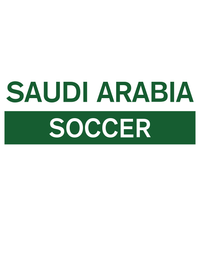Thumbnail for Saudi Arabia Soccer T-Shirt - White - Decorate View