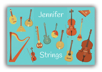 Thumbnail for Personalized School Band Canvas Wrap & Photo Print IX - Teal Background - Front View