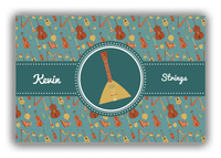 Thumbnail for Personalized School Band Canvas Wrap & Photo Print XXI - Dark Teal Background - Strings XIII - Front View