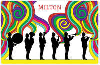 Thumbnail for Personalized School Band Placemat VI - White Background -  View