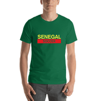 Thumbnail for Senegal Soccer T-Shirt - Green - Shirt View