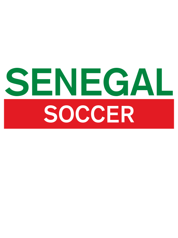 Senegal Soccer T-Shirt - White - Decorate View