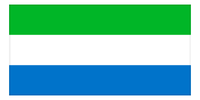 Thumbnail for Sierra Leone Flag Beach Towel - Front View