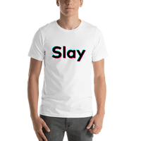 Thumbnail for Slay T-Shirt - White - TikTok Trends - Shirt View